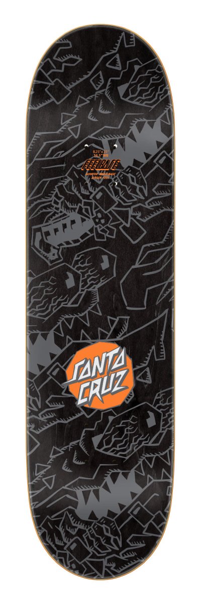 SC Meek Scratched Slasher FeelBase Pro 8.25" Wb:13.5" - Skateboard - Decks