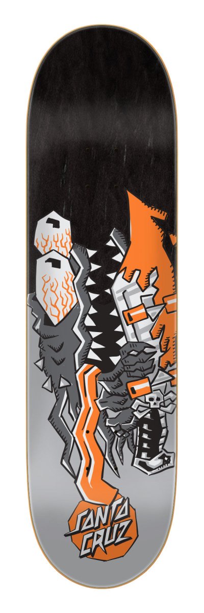 SC Meek Scratched Slasher FeelBase Pro 8.25" Wb:13.5" - Skateboard - Decks