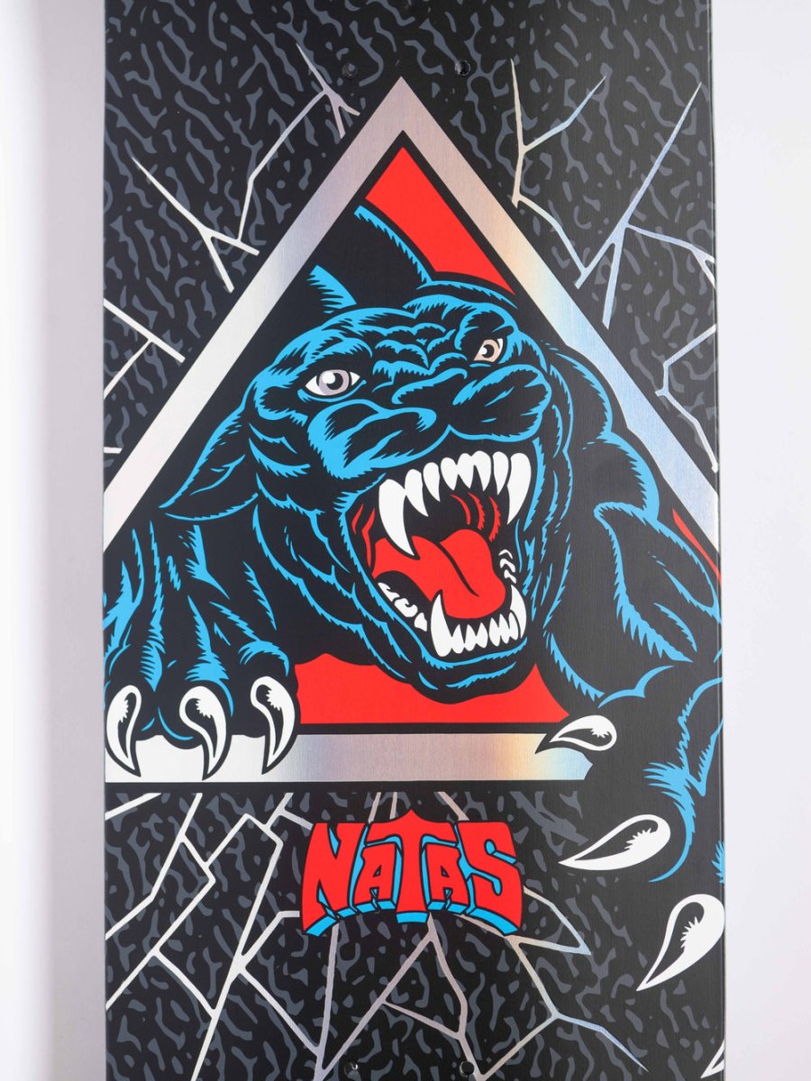 SC Natas Shattered Panther VX 9.0" Wb:14.25" Skateboard Deck - Skateboard - Decks