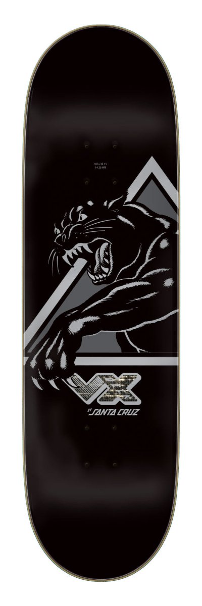 SC Natas Shattered Panther VX 9.0" Wb:14.25" Skateboard Deck - Skateboard - Decks