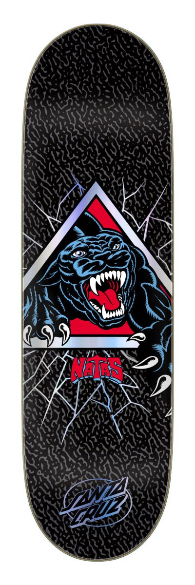 SC Natas Shattered Panther VX 9.0" Wb:14.25" Skateboard Deck - Skateboard - Decks