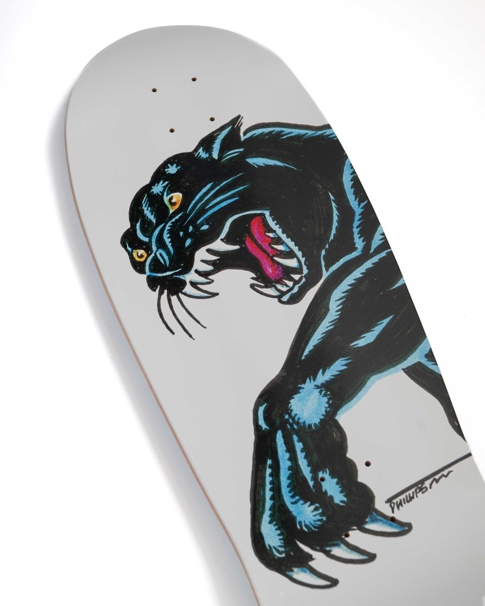SC Natas Sketch Panther Reissue 10.54" Skateboard Deck - Skateboard - Decks