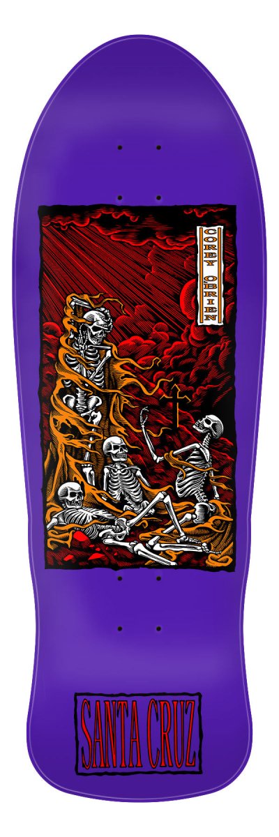 SC OBrien Purgatory Reissue 9.85 x 30 Deck 2024 - Skateboard - Decks