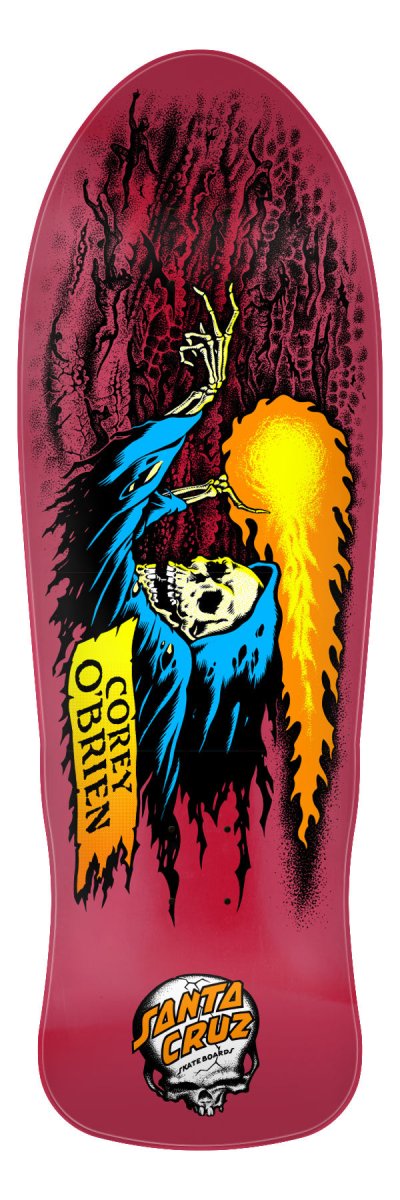 SC O'Brien Reaper Reissue 9.85 x 30 Deck 2024 - Skateboard - Decks