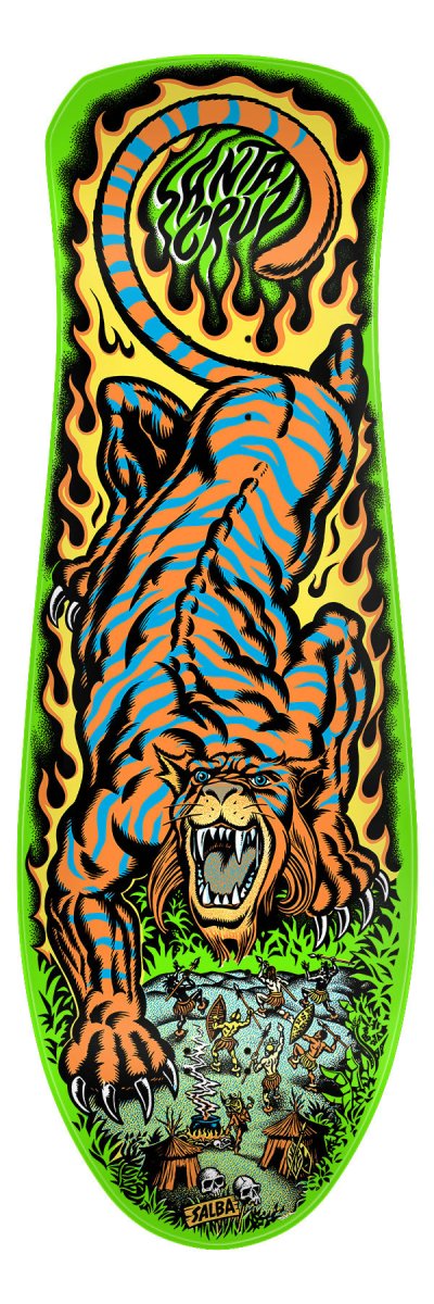 SC Salba Tiger Reissue 10.3" x 31.1" - Skateboard - Decks