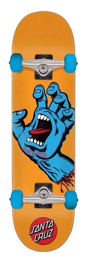 SC Screaming Hand Mid Complete (Orange) - 7.80" - Skateboard - Completes