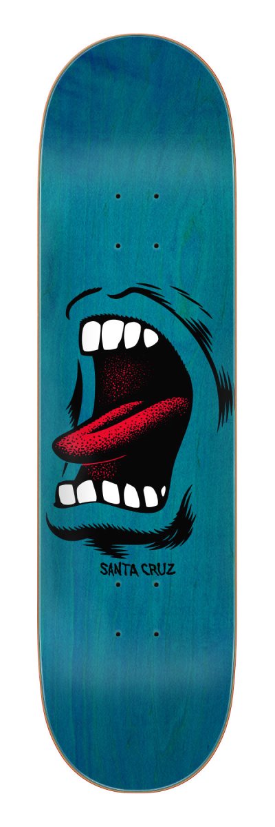 SC Screaming Mouth 8.25" x 31.80" (Blue) Deck - Skateboard - Decks