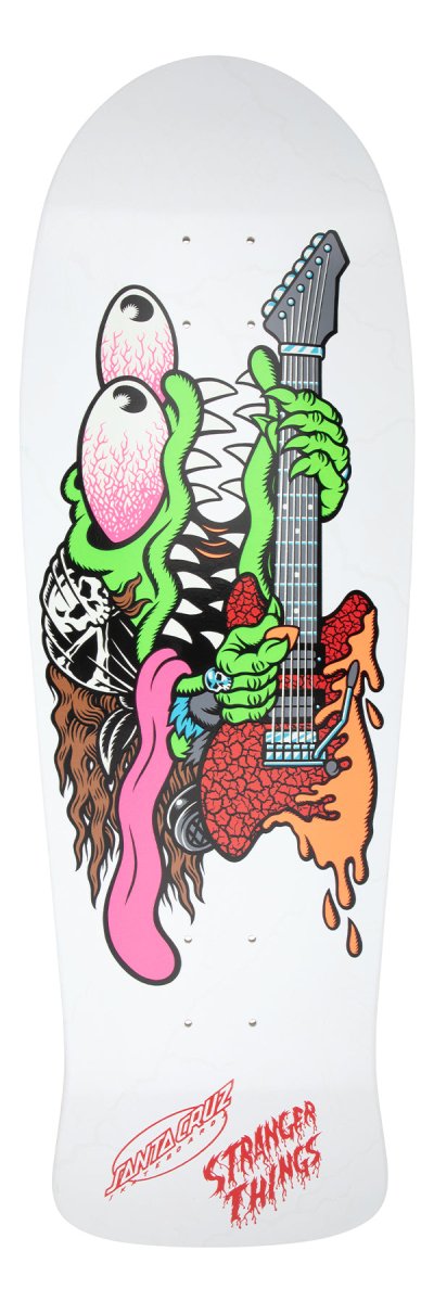 SC Stranger Things Meek Slasher Eddie Reveal 10.1in x 31.13in Deck - Skateboard - Decks