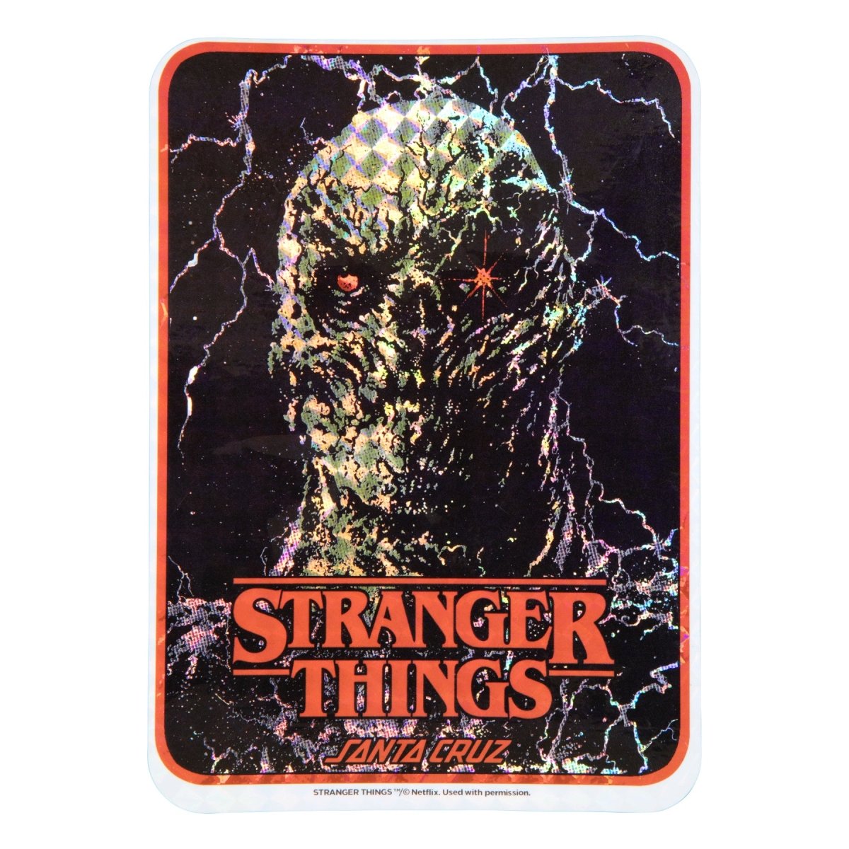 SC Stranger Things Vecna 8.5in x 32.2in Deck - Skateboard - Decks
