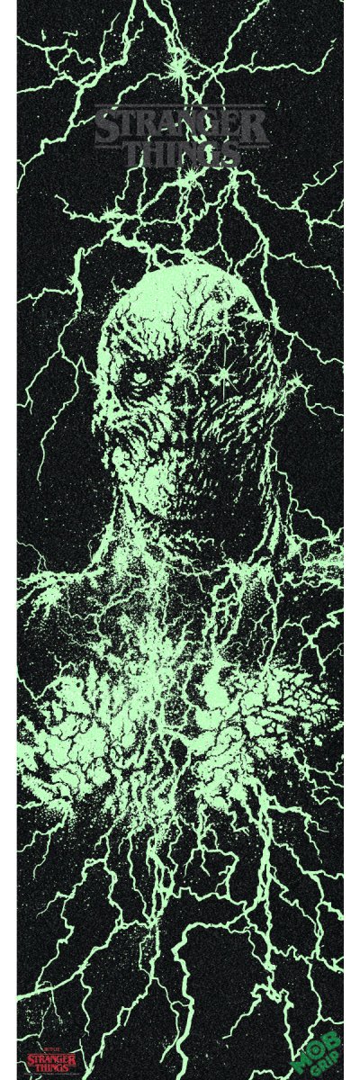 SC Stranger Things Vecna GITD Grip Tape 10in - Skateboard - Griptape