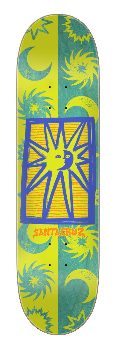 SC Sun Stamp FeelBase 7.75" 30.25" Wb:12.75" - Skateboard - Decks
