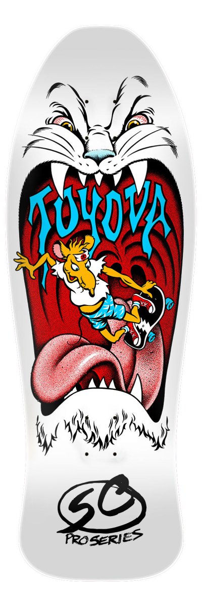 SC Toyoda Reissue 10.35" Deck WB15.125 - Skateboard - Decks