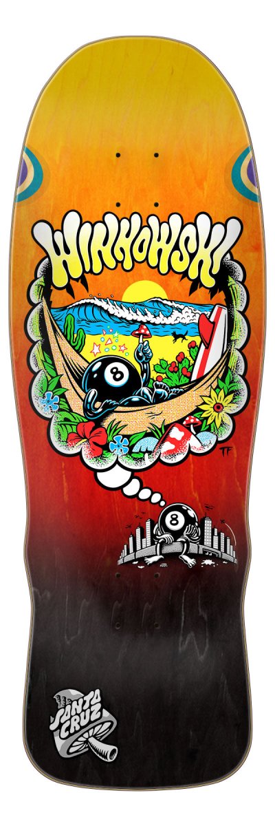 SC Winkowski 8Ballr Day Dream 10.35" Deck Wb: 15" - Skateboard - Decks