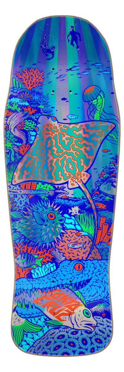 SC Winkowski Aquatic Pro 10.34" Skateboard Deck Wb: 15" - Skateboard - Decks