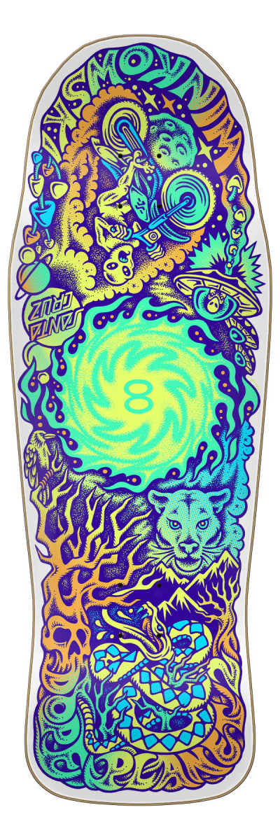 SC Winkowski Dope Planet Two VX Shaped 10.34" Deck - Skateboard - Decks