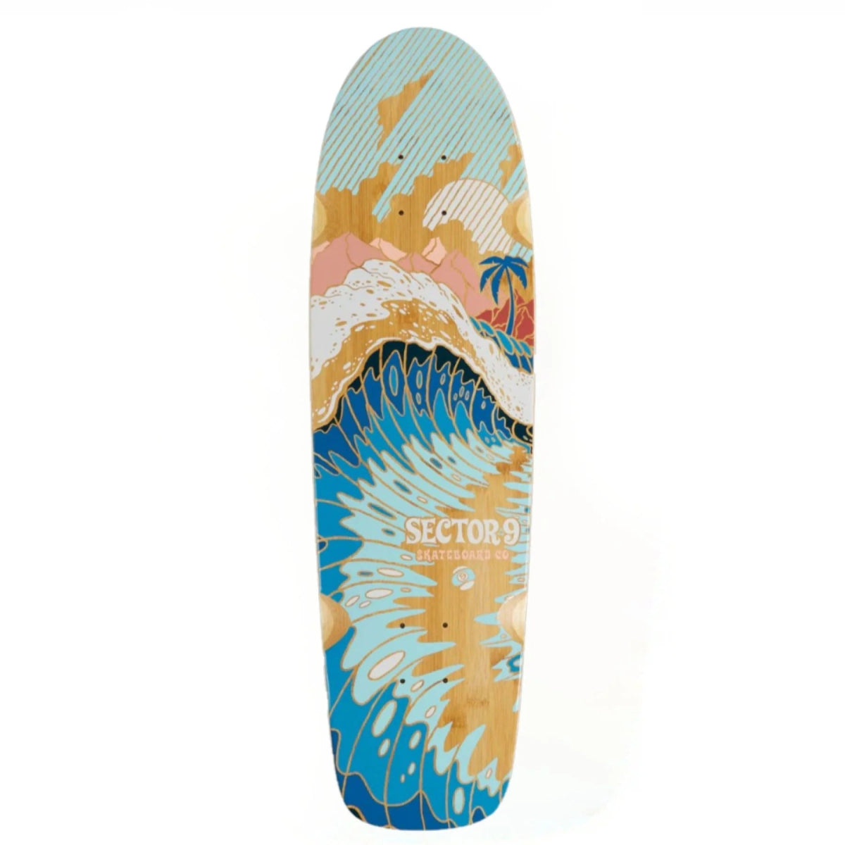SEC9 Bamboozler Bora Bora 31.5" Deck - Cruiser - Decks
