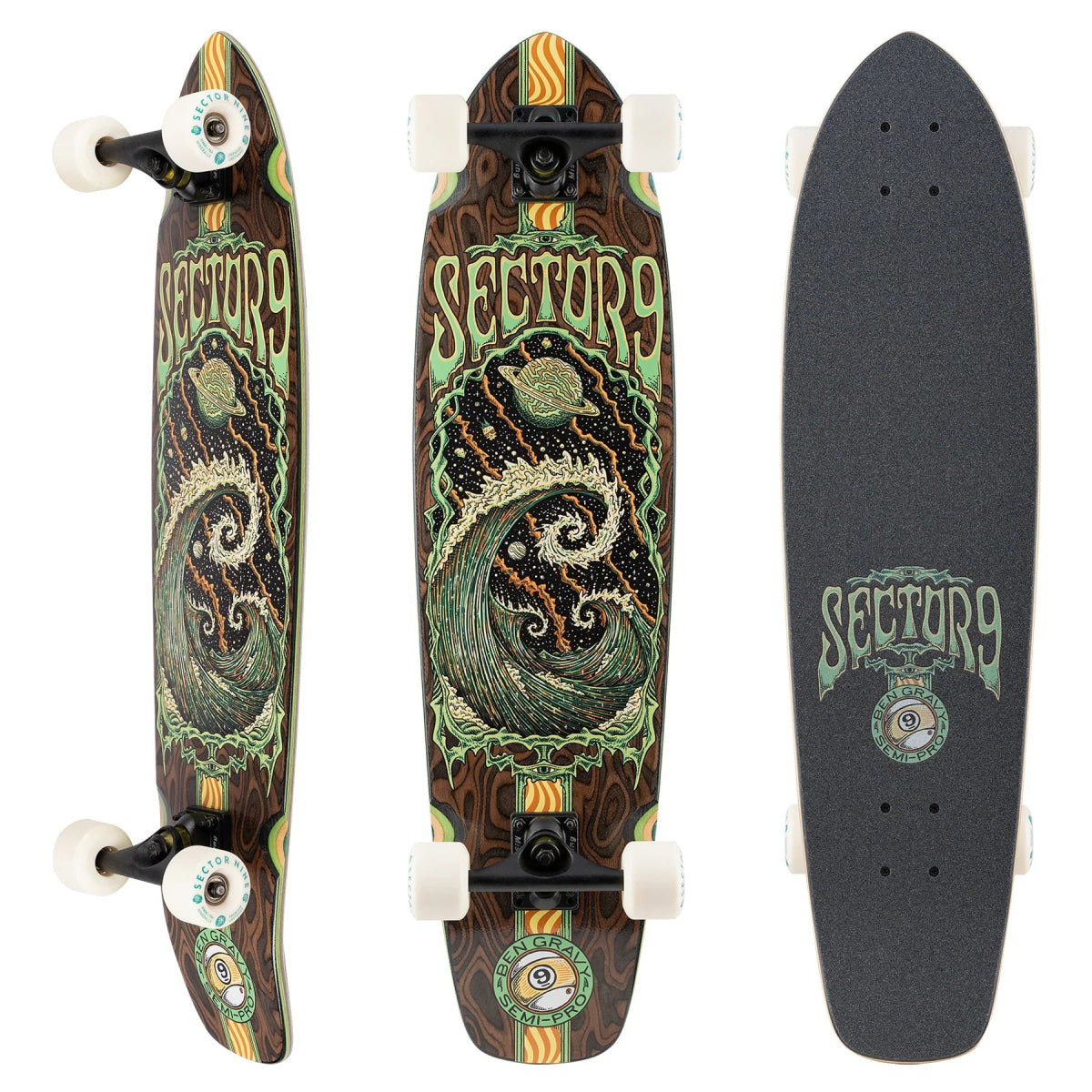 SEC9 Ben Gravy Cosmos Strand 34" Complete - Longboard - Completes