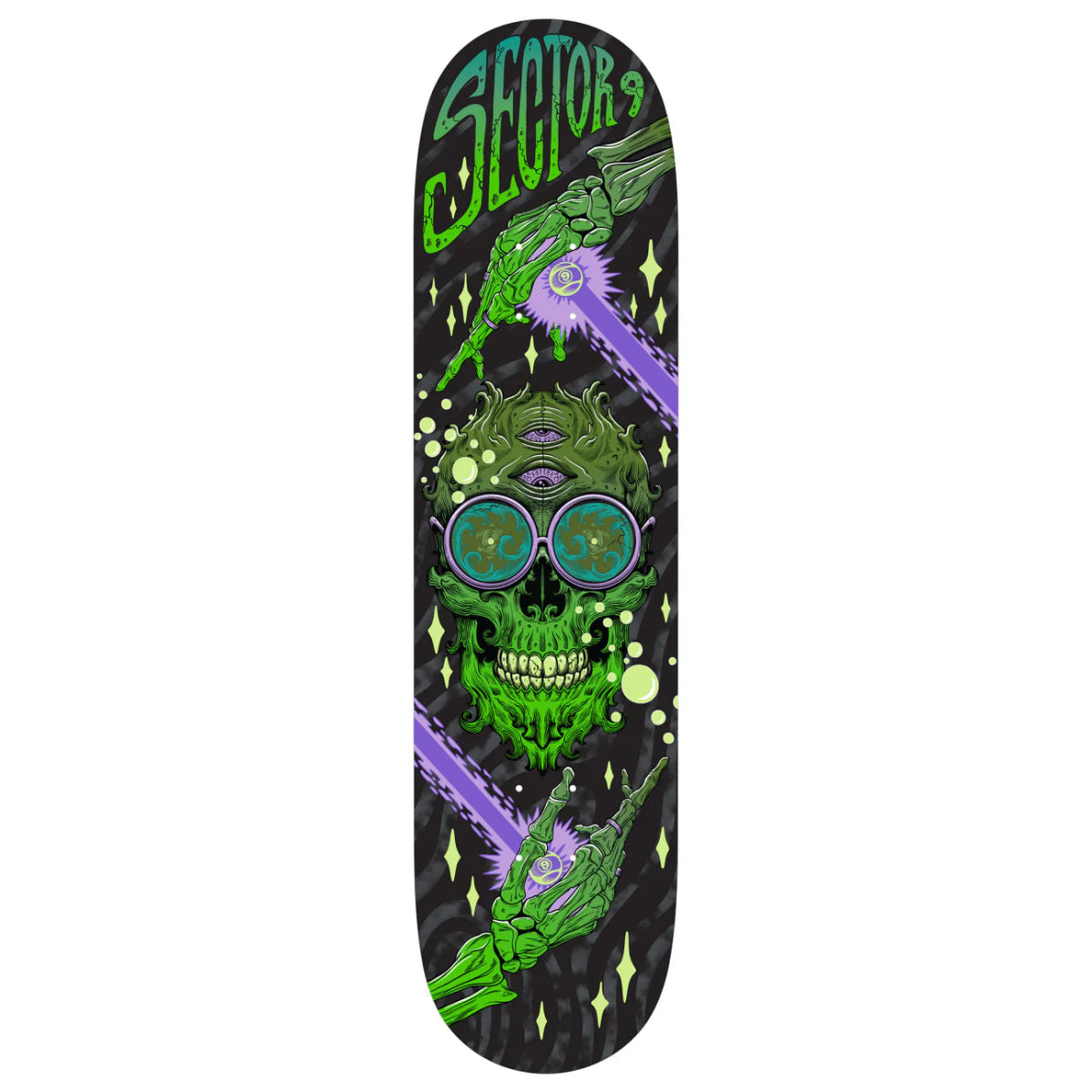 Sec9 Death Ray 8.0" Deck - Skateboard - Decks