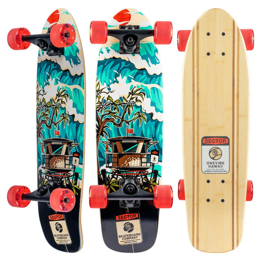 Sector 9 Bambino Shorebreak 26.5" Cruiser Complete - Cruiser - Completes