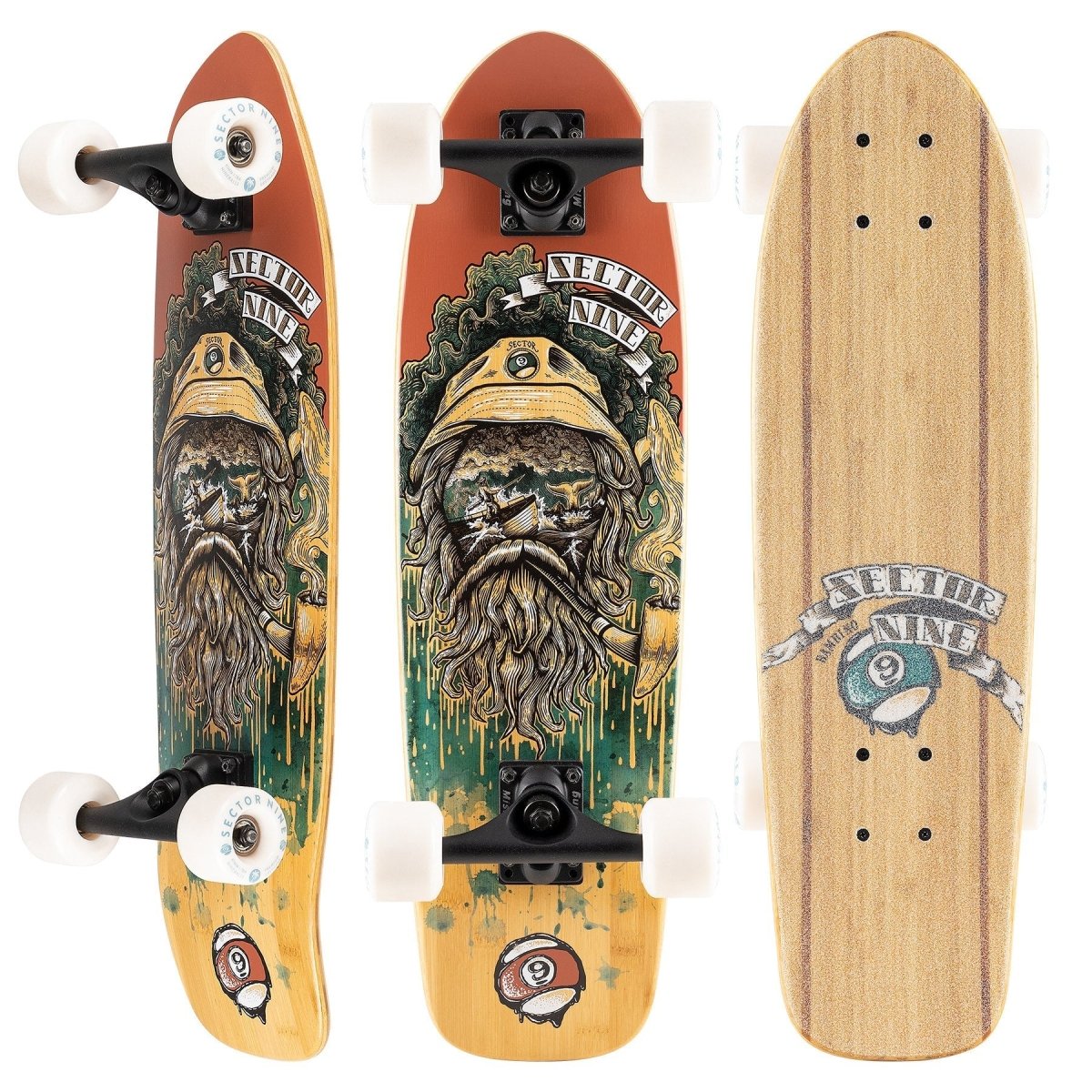 Sector 9 Bambino Skipper 26.5" Cruiser Complete - Cruiser - Completes