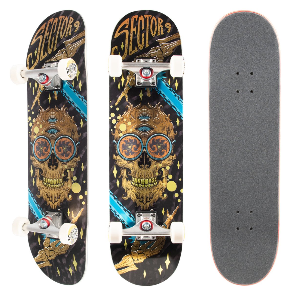 Sector 9 Death Ray 8.25" Skateboard Complete - Skateboard - Completes