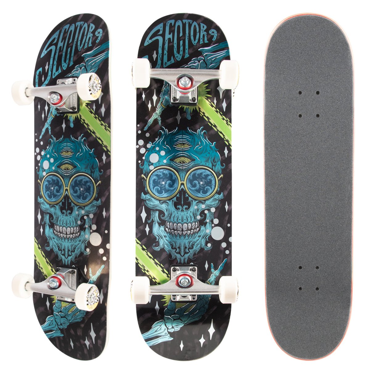 Sector 9 Death Ray 8.38" Skateboard Complete - Skateboard - Completes