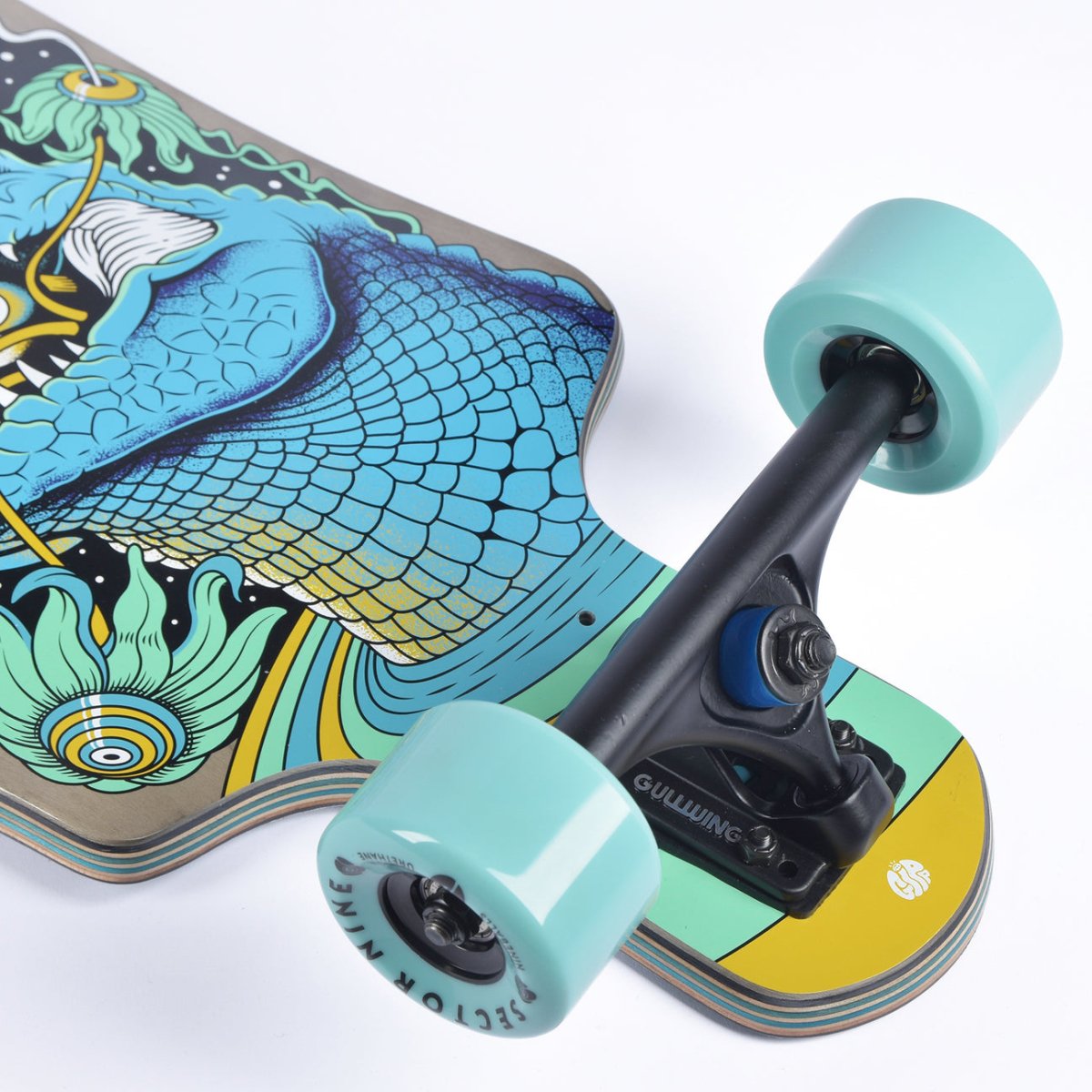 Sector 9 Fault Line Feast 39.5" Longboard Complete - Longboard - Completes