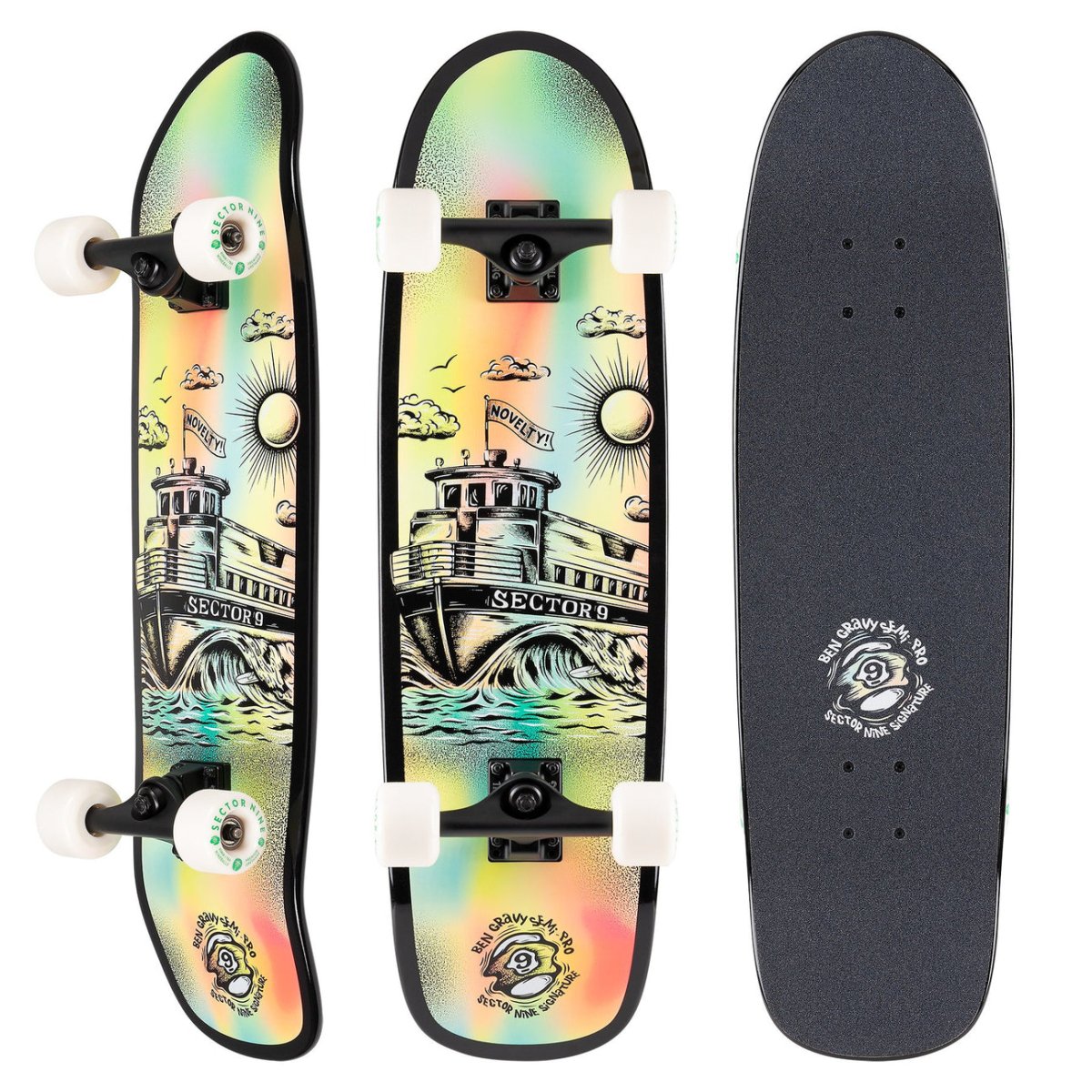 Sector 9 Gravy Semi - Pro Barge 31.5" Cruiser Complete - Longboard - Completes