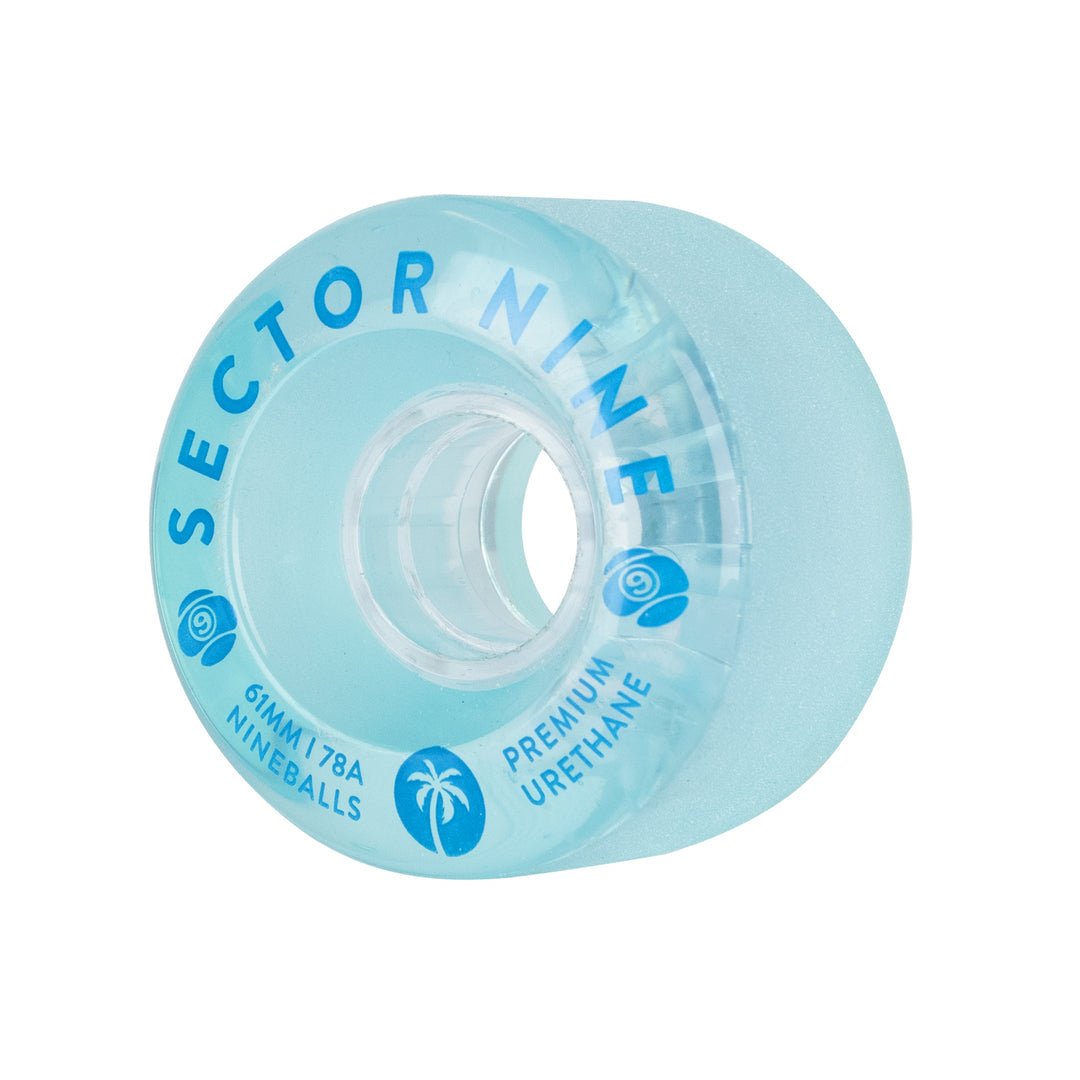 Sector 9 Nineball 78a 61mm Sky Blues Skateboard Wheels - Skateboard - Wheels