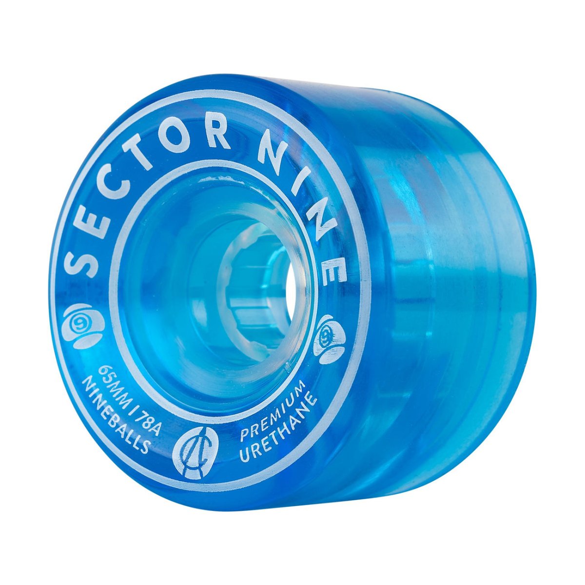 Sector 9 Nineball 78a 65mm (Blue) Skateboard Wheels - Skateboard - Wheels