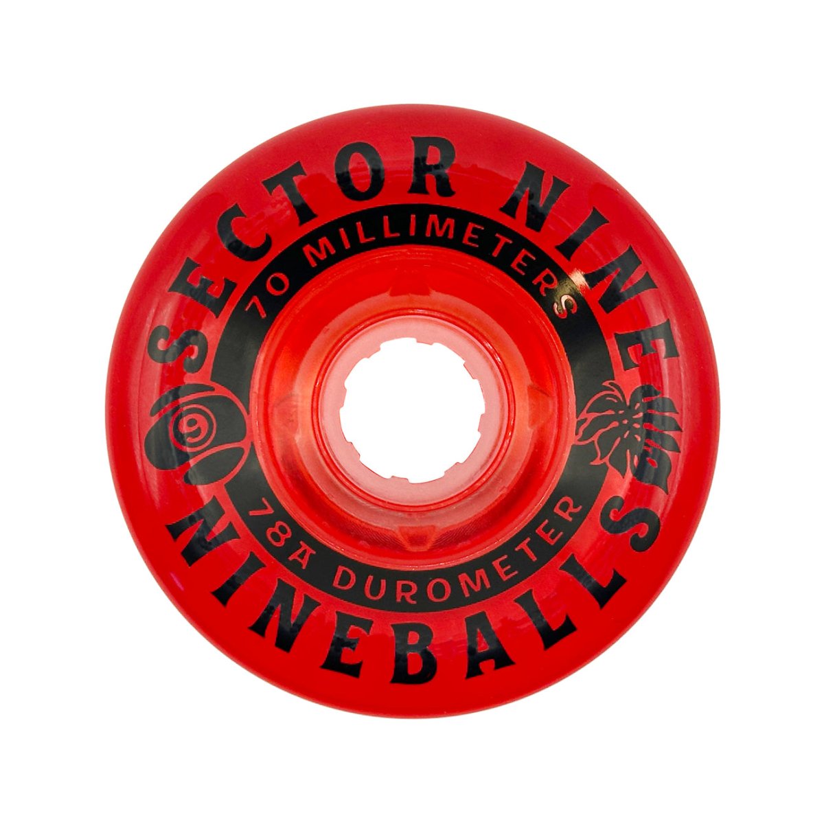 Sector 9 Nineball Cherry Bombs 78a 70mm Skateboard Wheels - Skateboard - Wheels