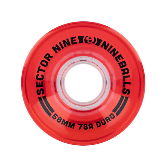 Sector 9 Nineballs 78a 58mm (Watermelon) - Skateboard - Wheels
