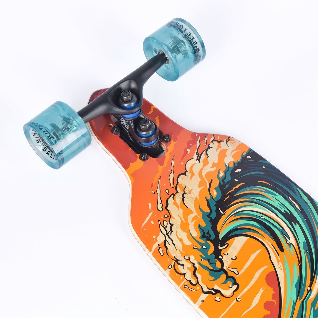Sector9 Flipside Fractal Longboard Complete 36" - Longboard - Completes