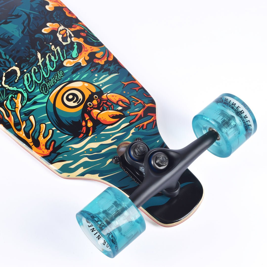 Sector9 Flipside Fractal Longboard Complete 36" - Longboard - Completes