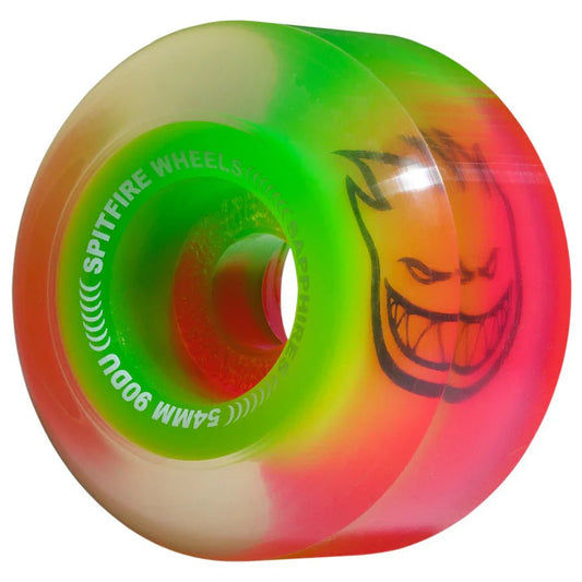 SF 90D Sapphire Pink/Green 54mm - Skateboard - Wheels