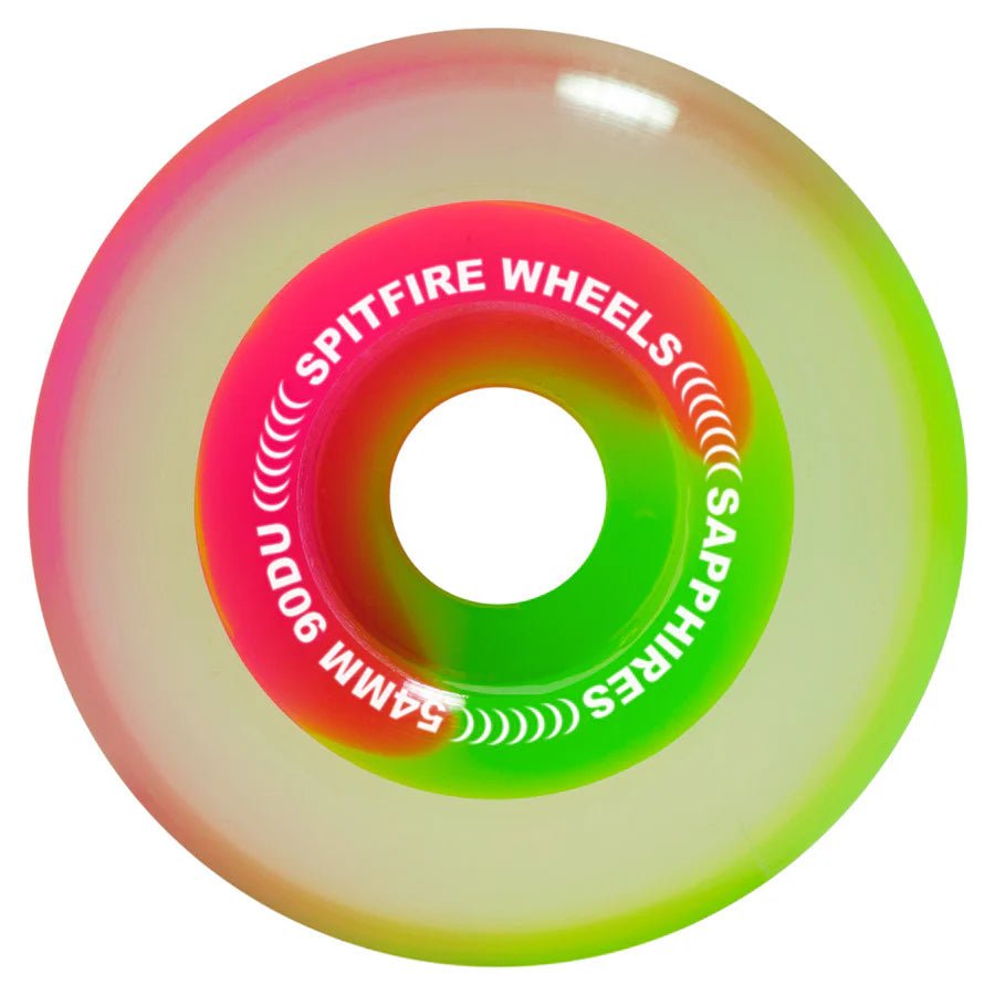 SF 90D Sapphire Pink/Green 56mm - Skateboard - Wheels