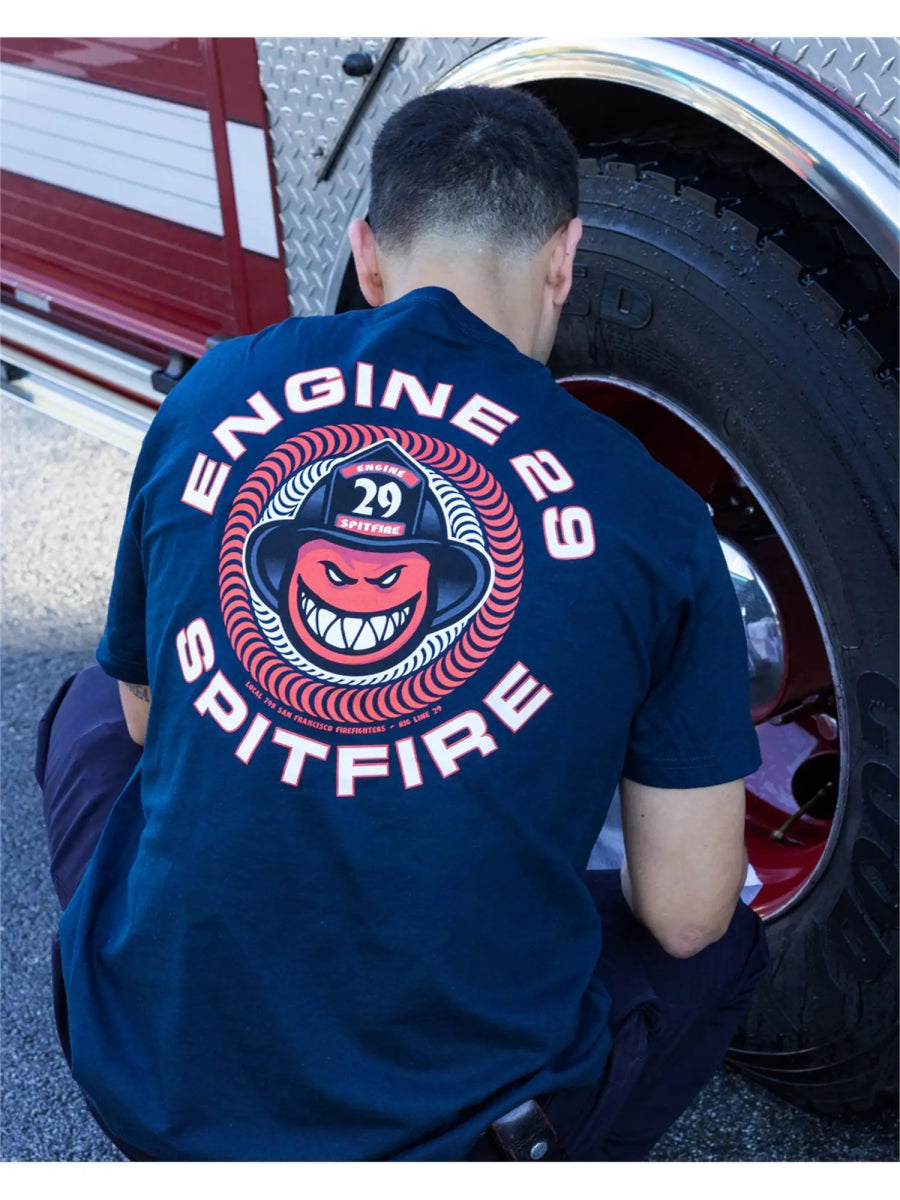 SF Engine 29 T-Shirt (Navy) - 