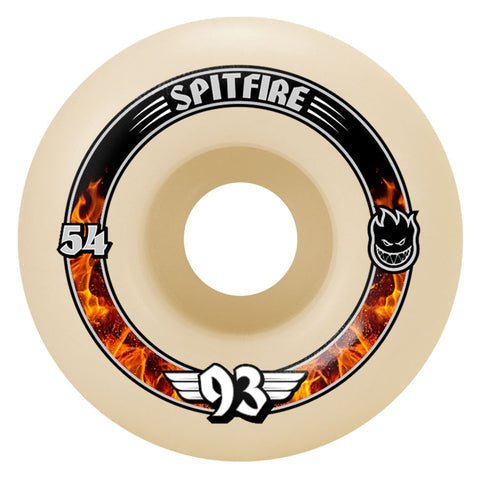 SF F4 93a 54mm Radials (Orange/Nat) - Skateboard - Wheels