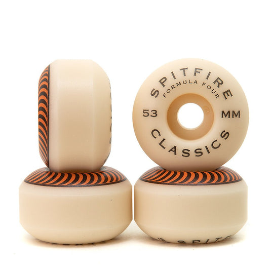 SF F4 97a Classic Swirl 53mm (Orange) - Skateboard - Wheels