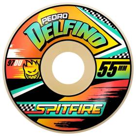 SF F4 97a Delfino Turbo Radials 55mm - Skateboard - Wheels