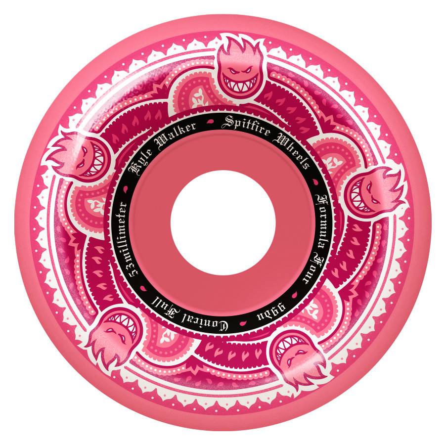 SF F4 99a 53mm Conical Full Walker Revolution (Pink) - Skateboard - Wheels