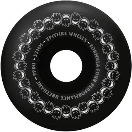 SF F4 99a Classic Full Repeaters 53mm (Black) - Skateboard - Wheels