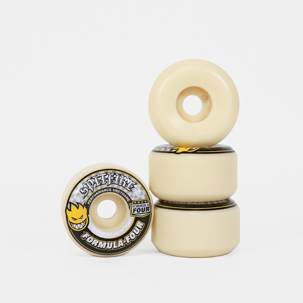 SF F4 99a Conical 52mm (White/Yellow) - Skateboard - Wheels