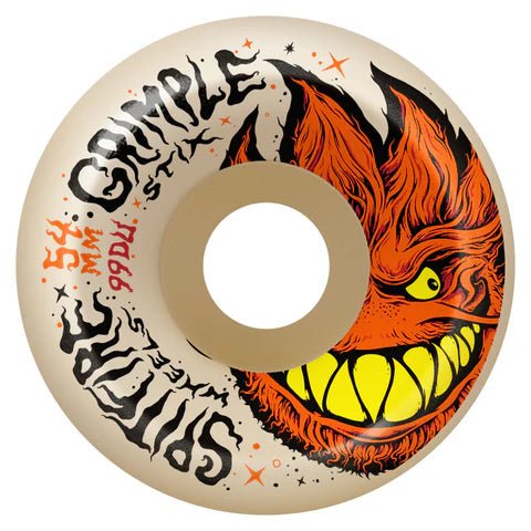 SF F4 99a Grimple Head Lock In Full 54mm (Natural) - Skateboard - Wheels