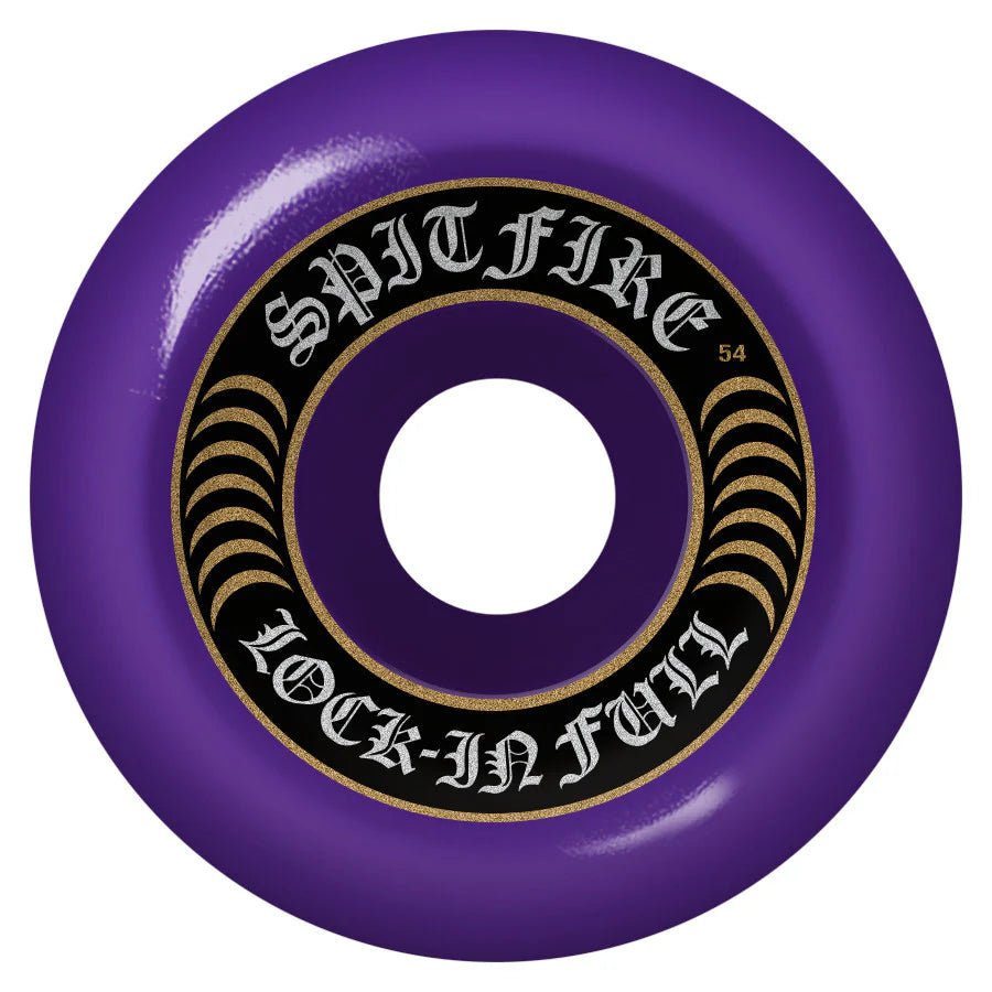 SF F4 99a Lock In Full 54mm (Purple) - Skateboard - Wheels