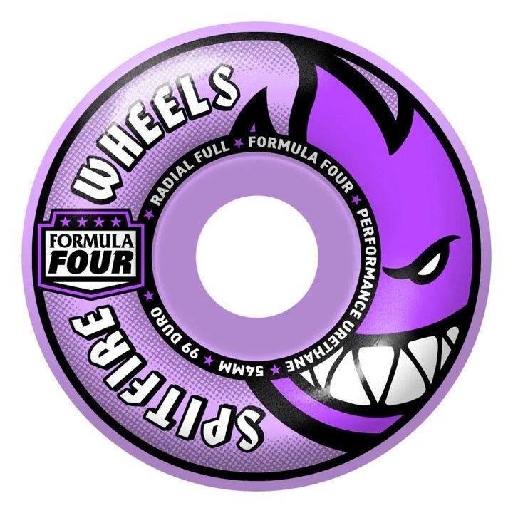 SF F4 99a Radial Full 54mm (Purple) - Skateboard - Wheels