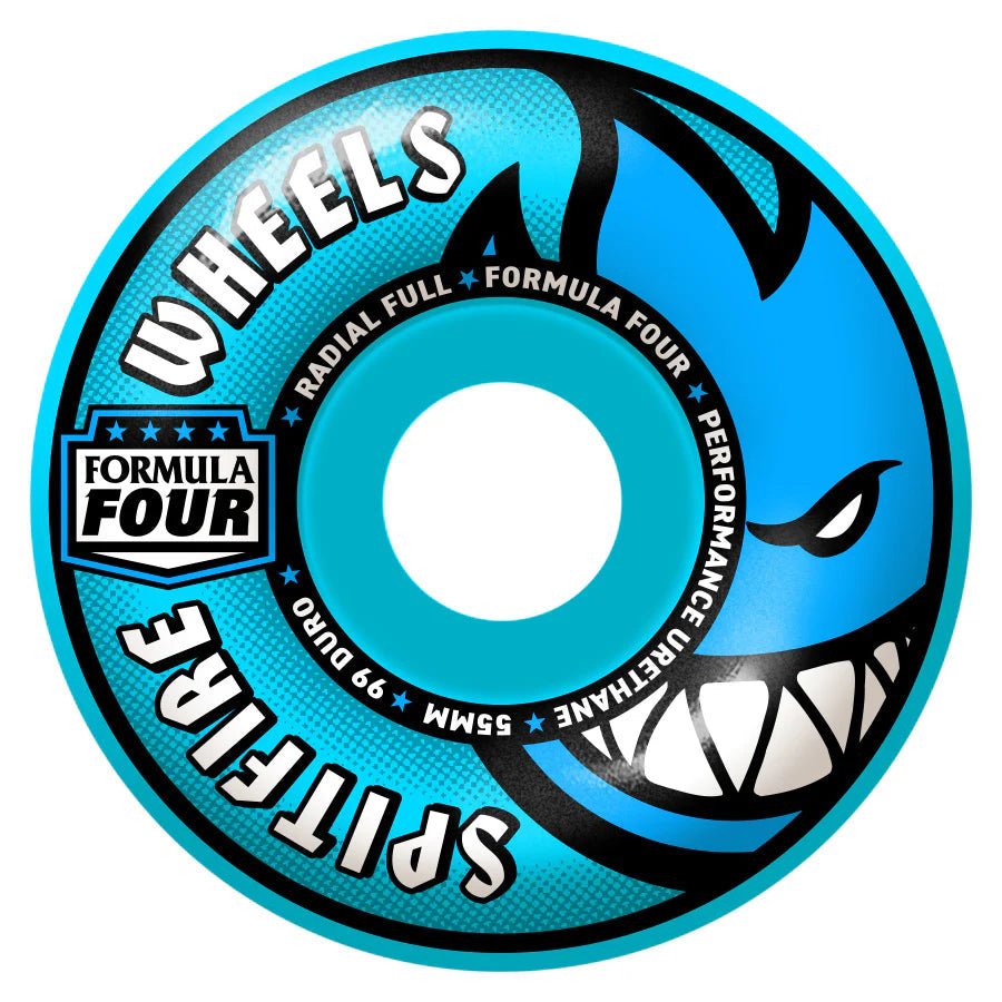 SF F4 99a Radial Full 55mm (Blue) - Skateboard - Wheels