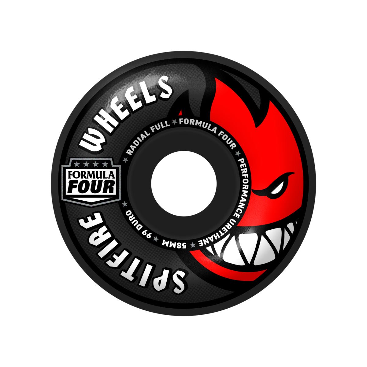 SF F4 99a Radial Full 58mm (Black) - Skateboard - Wheels