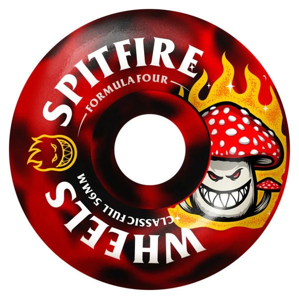 SF F4 99a Shroom Classic 56mm (Black/Swirl) - Skateboard - Wheels