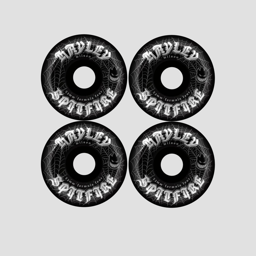 SF F4 Hayley Webbed 99a 53mm Conical Full (Black) - Skateboard - Wheels